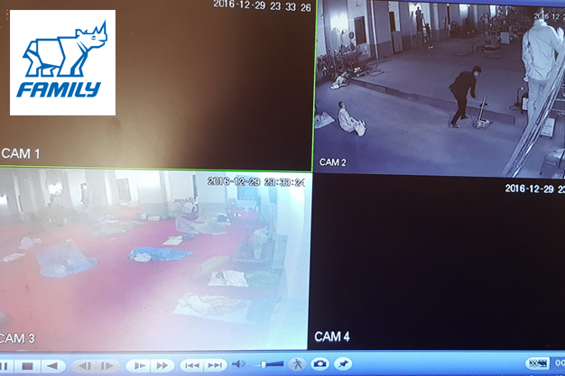 Install CCTV Wat Mahathat Yuwat Rangsit.